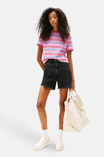 T-shirt à manches courtes - rose - TOMMY JEANS - 4