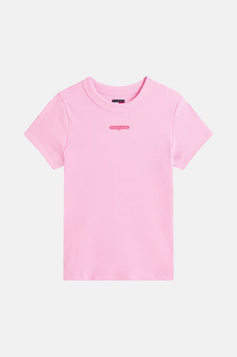 T-shirt à manches courtes - rose - TOMMY JEANS - 4