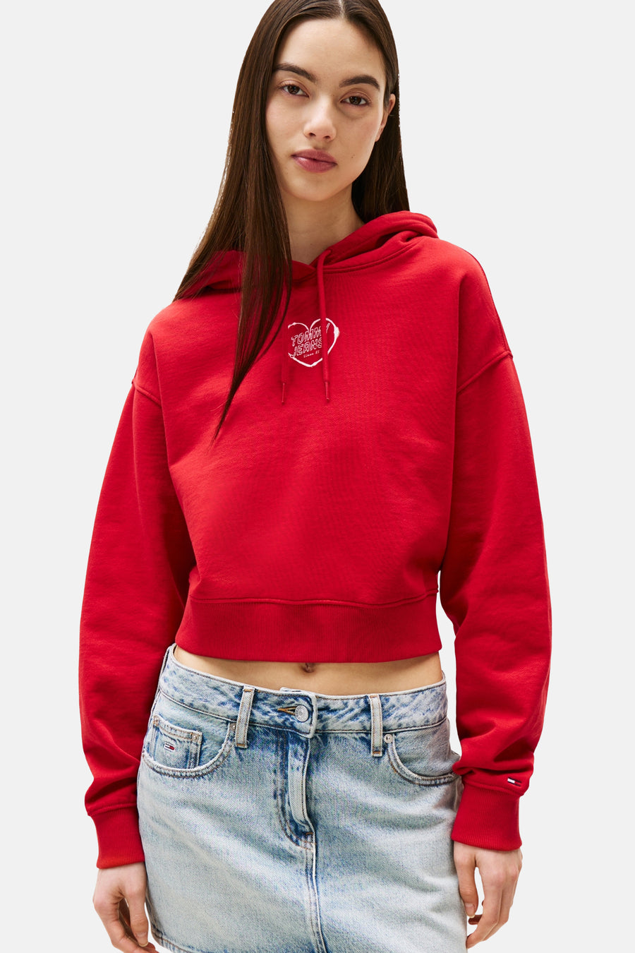 Sweat - rouge - TOMMY JEANS
