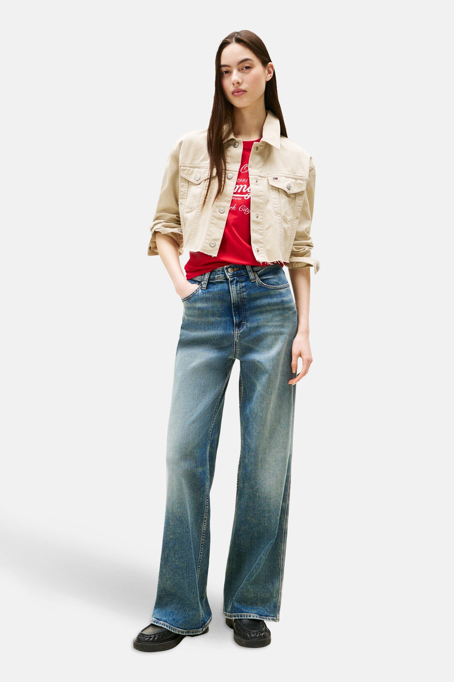 Veste - Beige - TOMMY JEANS