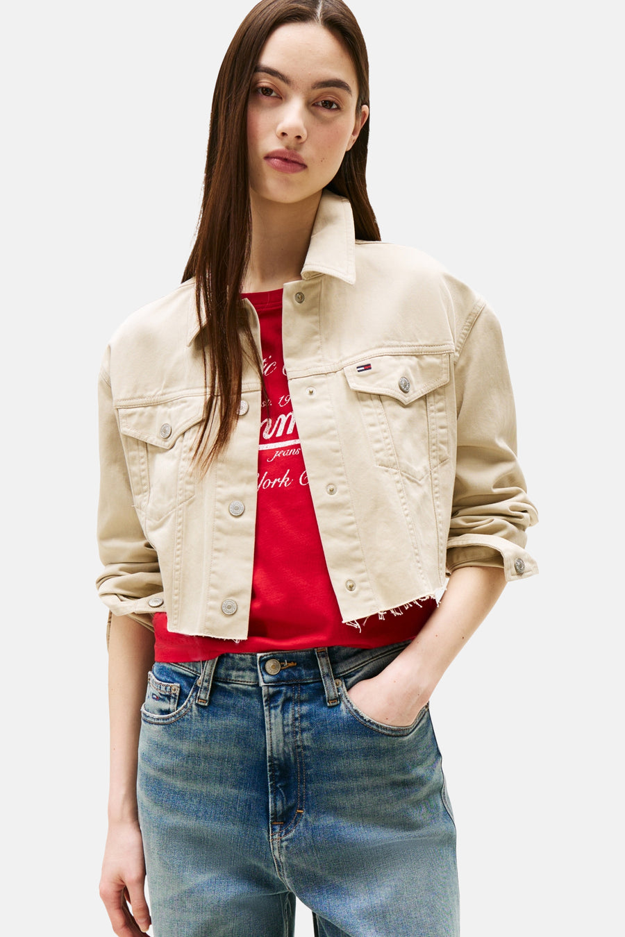 Veste - Beige - TOMMY JEANS