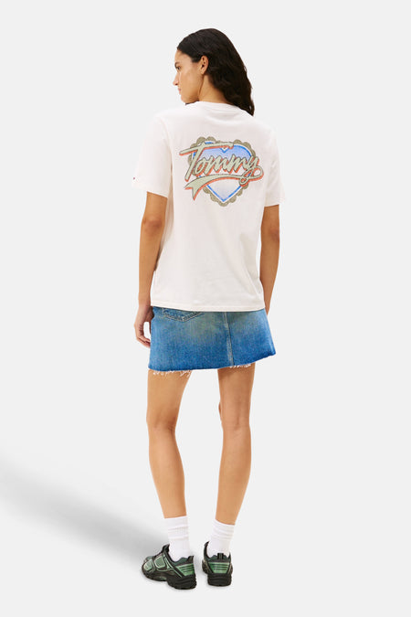 T-shirt à manches courtes - Blanc
