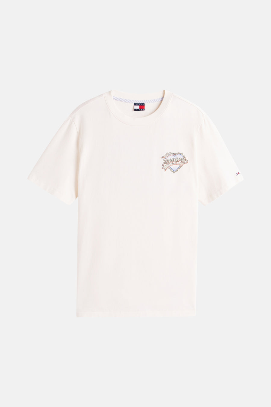 T-shirt à manches courtes - Blanc - TOMMY JEANS