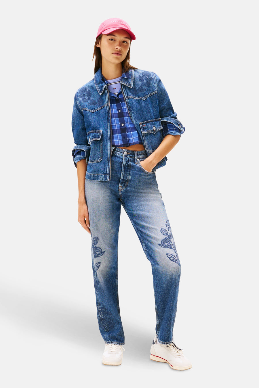 Veste en jean - Mid blue denim