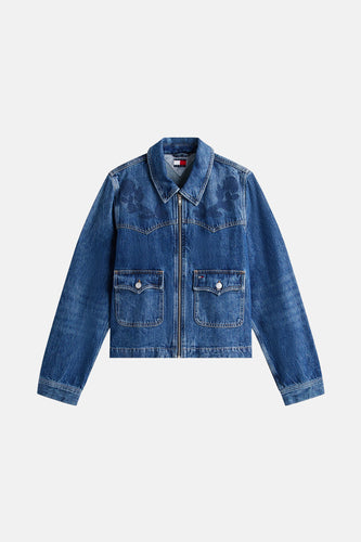 Veste en jean - Mid blue denim
