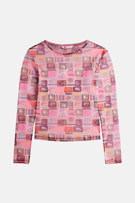 T-shirt à manches longues - Multicolore