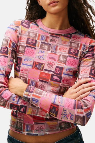 T-shirt à manches longues - Multicolore - TOMMY JEANS