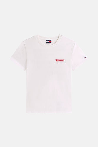 T-shirt à manches courtes - blanc - TOMMY JEANS