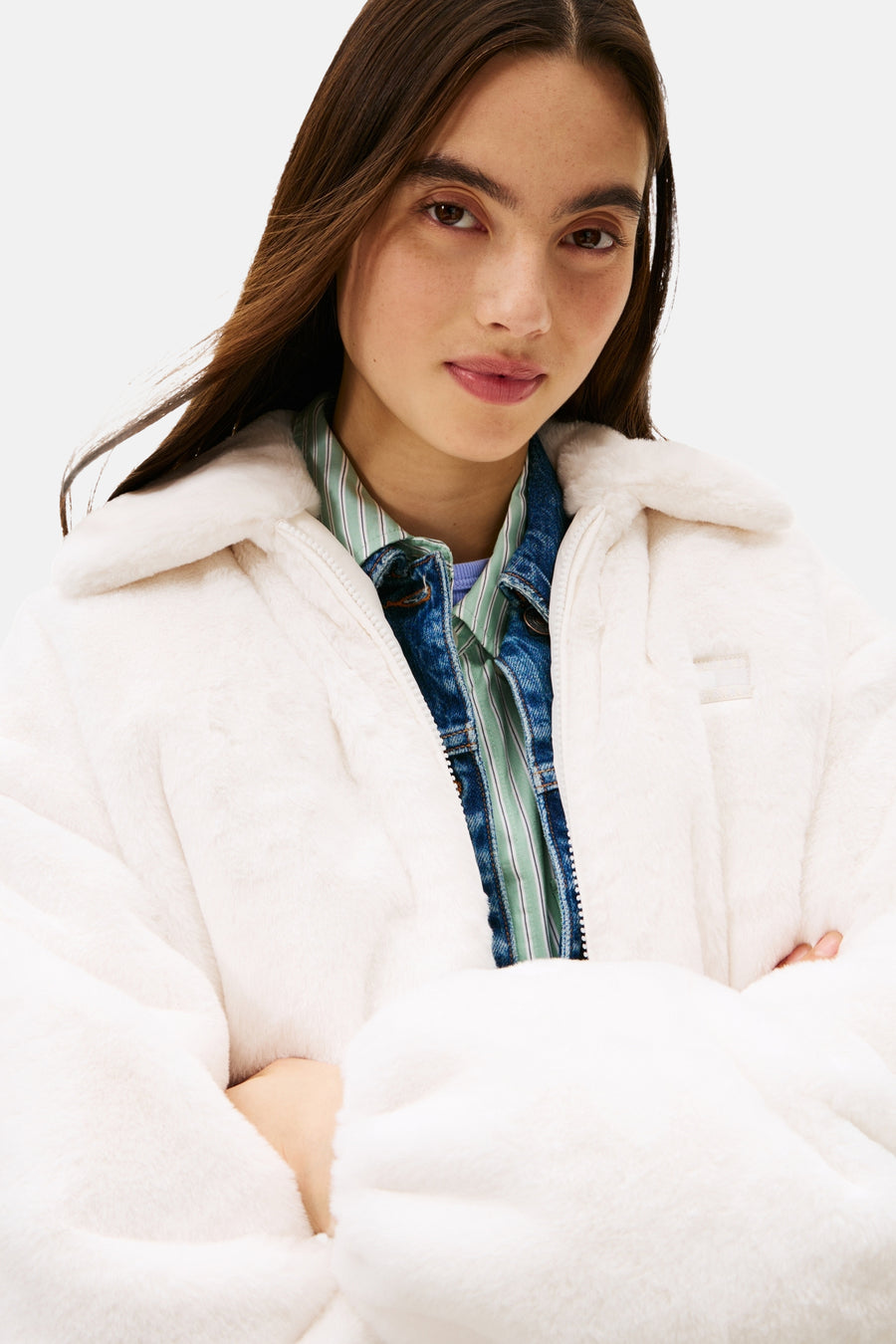 Veste - Blanc - TOMMY JEANS