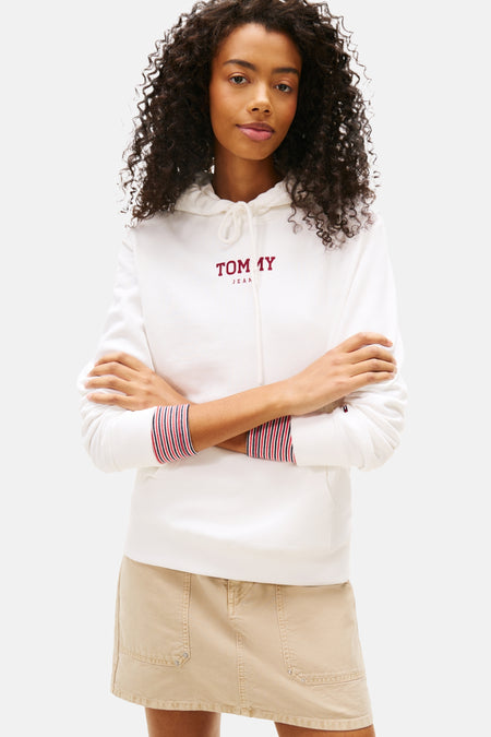 Sweat à capuche - blanc