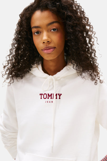 Sweat à capuche - blanc