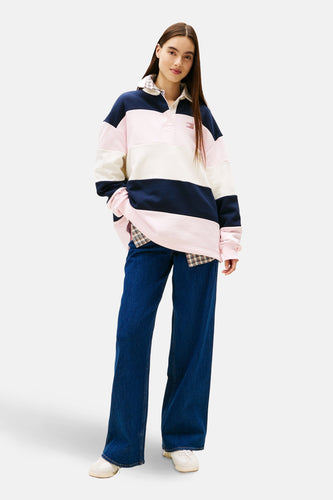 Polos (manches longues) rose - TOMMY JEANS