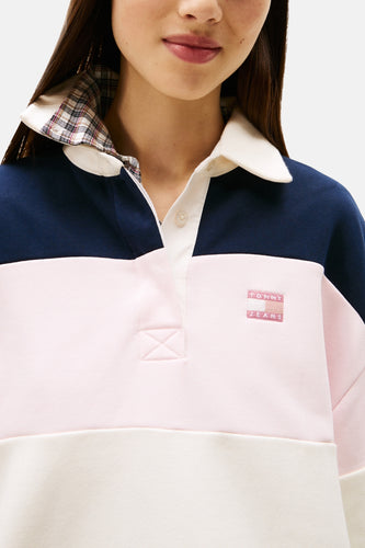 Polos (manches longues) rose - TOMMY JEANS