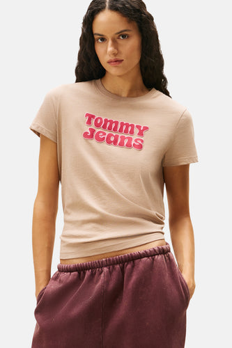 T-shirt à manches courtes - beige
