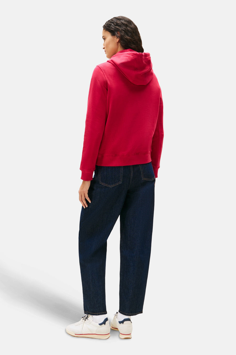 Sweat à capuche - rose - TOMMY JEANS