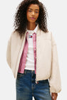 Veste courte beige - TOMMY JEANS