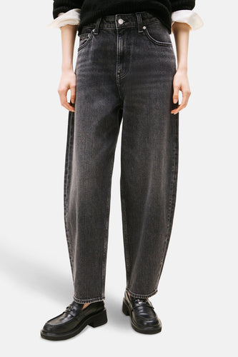 JEANIE - dark grey denim - TOMMY JEANS