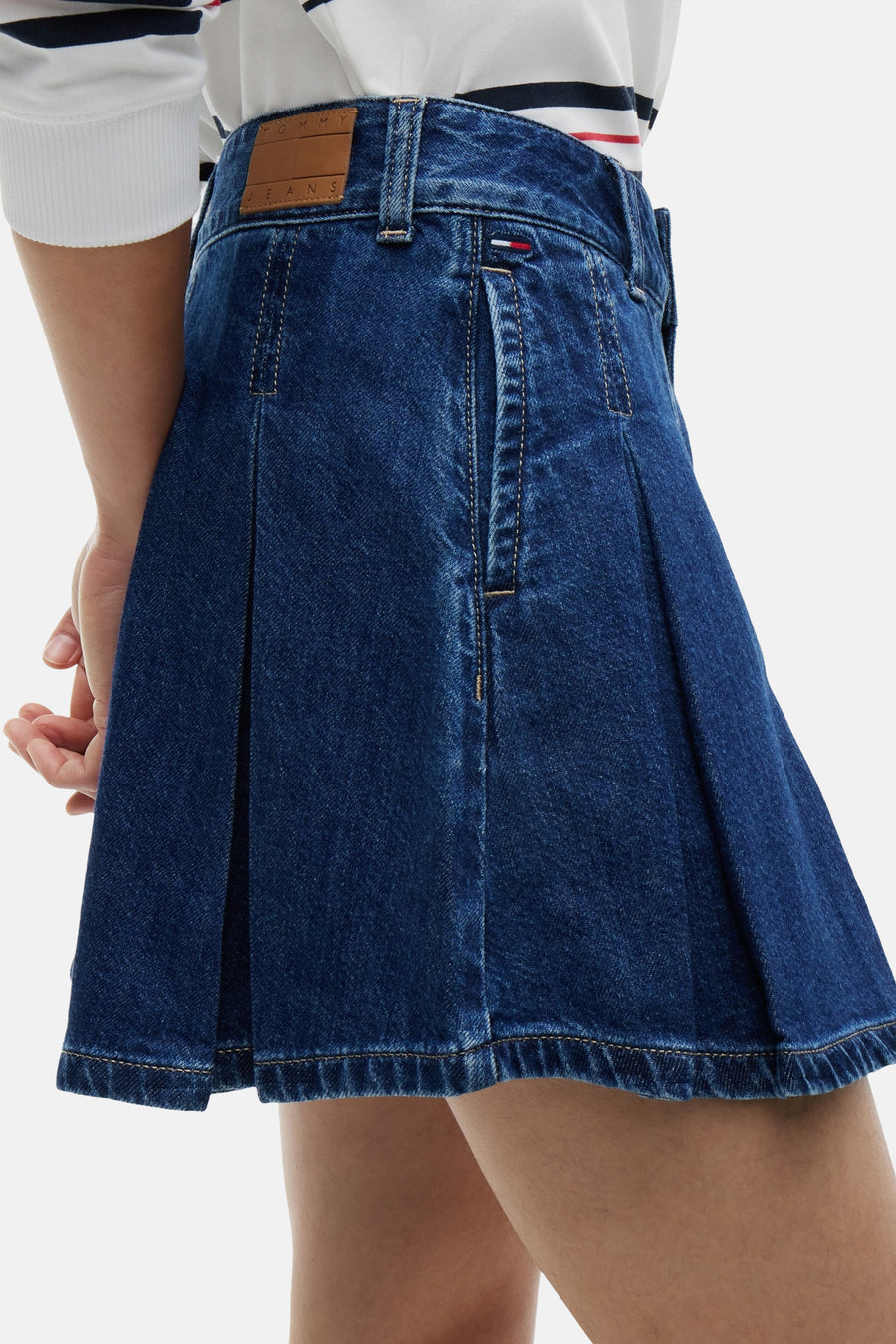 Jupes mid blue denim - TOMMY JEANS