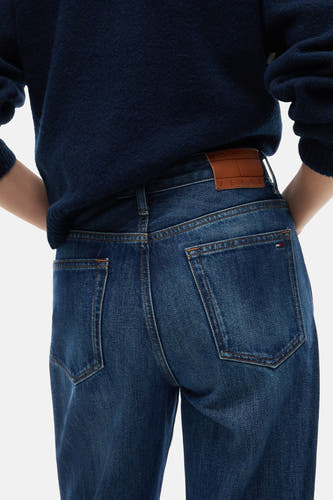 Jeans straight mid blue denim - TOMMY JEANS