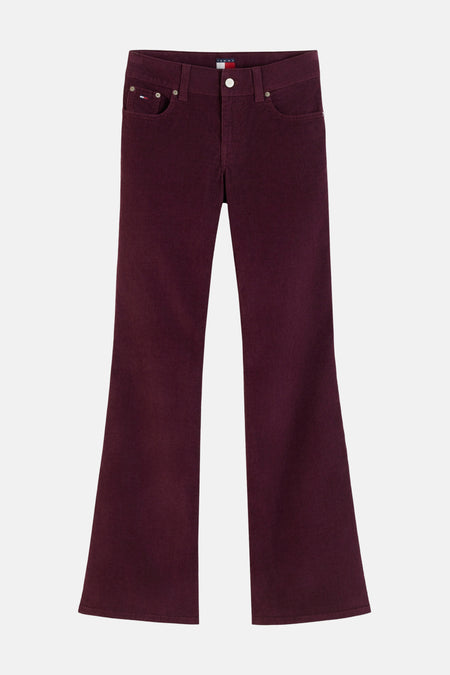 Pantalons 5 poches mauve - TOMMY JEANS
