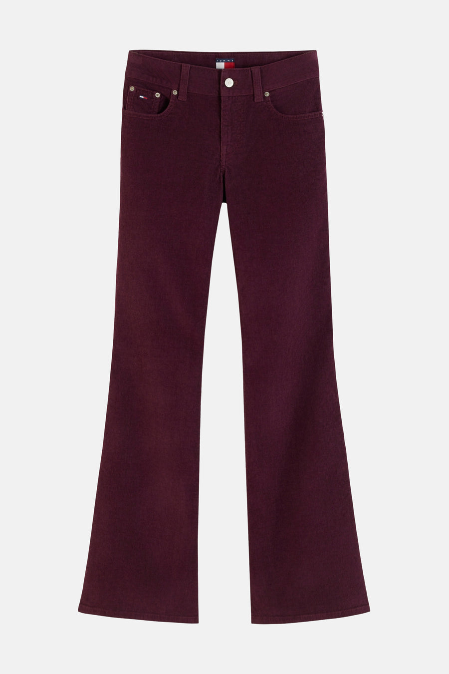 Pantalons 5 poches mauve - TOMMY JEANS