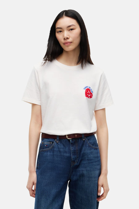 T-shirt à manches courtes - beige