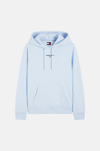 Sweat à capuche bleu - TOMMY JEANS