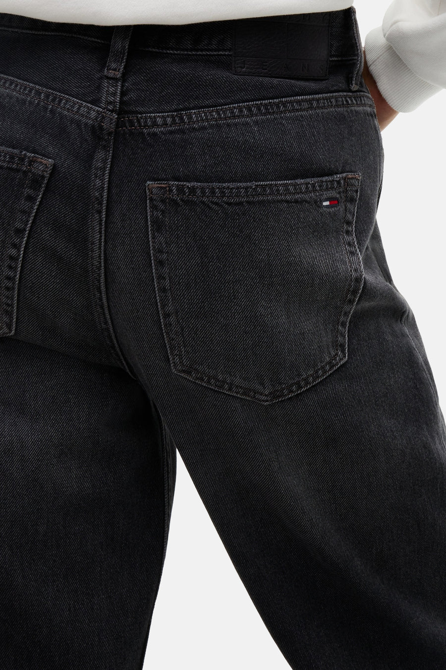 Jeans straight dark grey denim - TOMMY JEANS