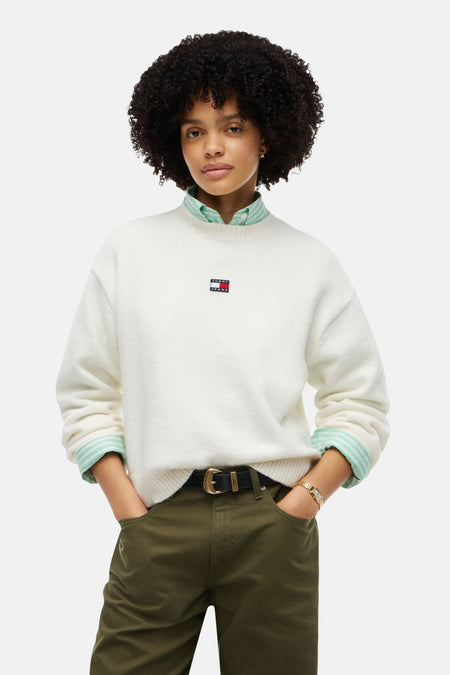 Pull col O blanc - TOMMY JEANS