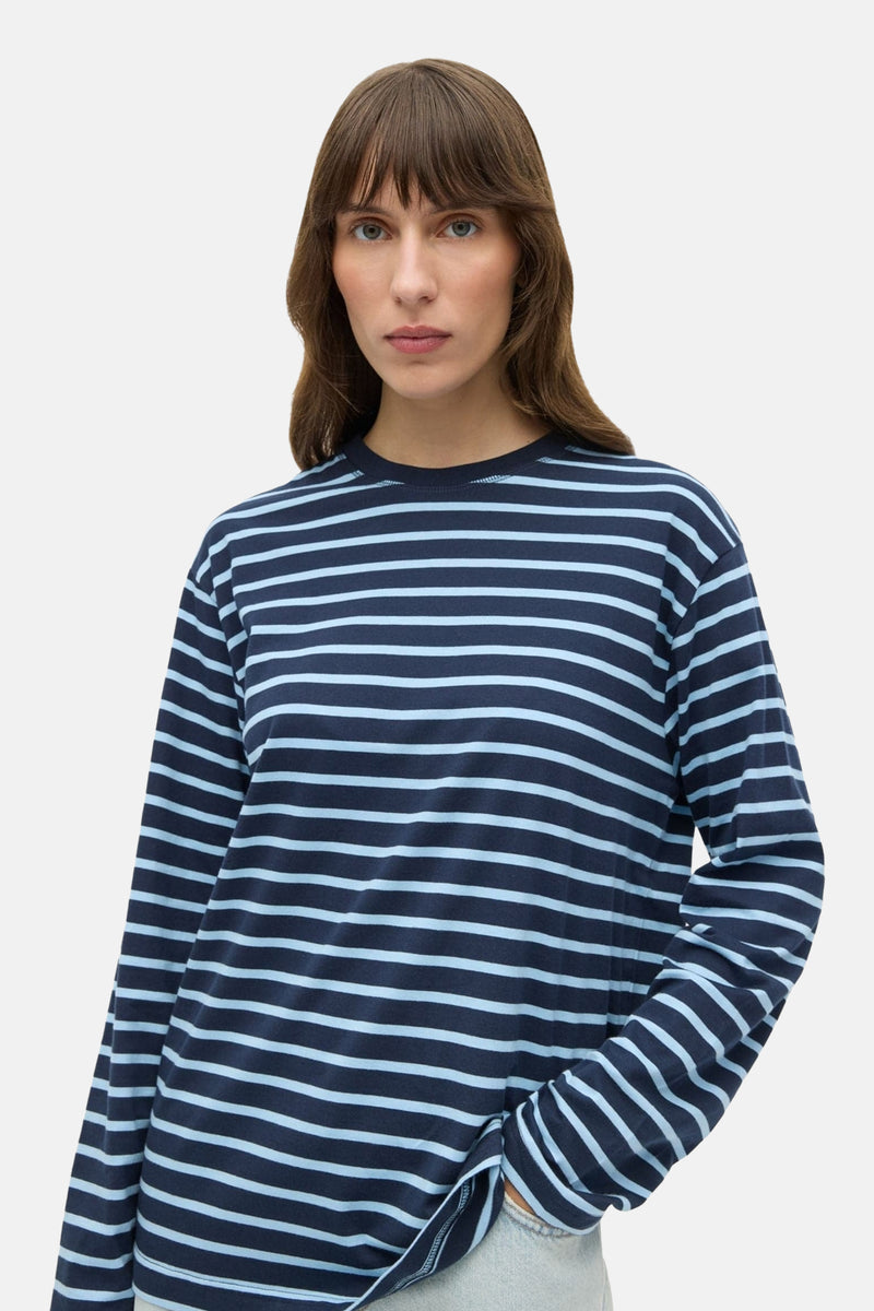 T-shirt à manches longues - bleu