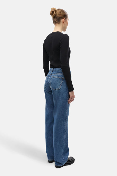 Jeans straight Mid blue denim - ENVII