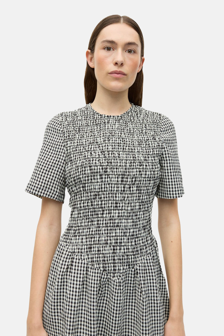 Robe à manches courtes - blanc - ENVII