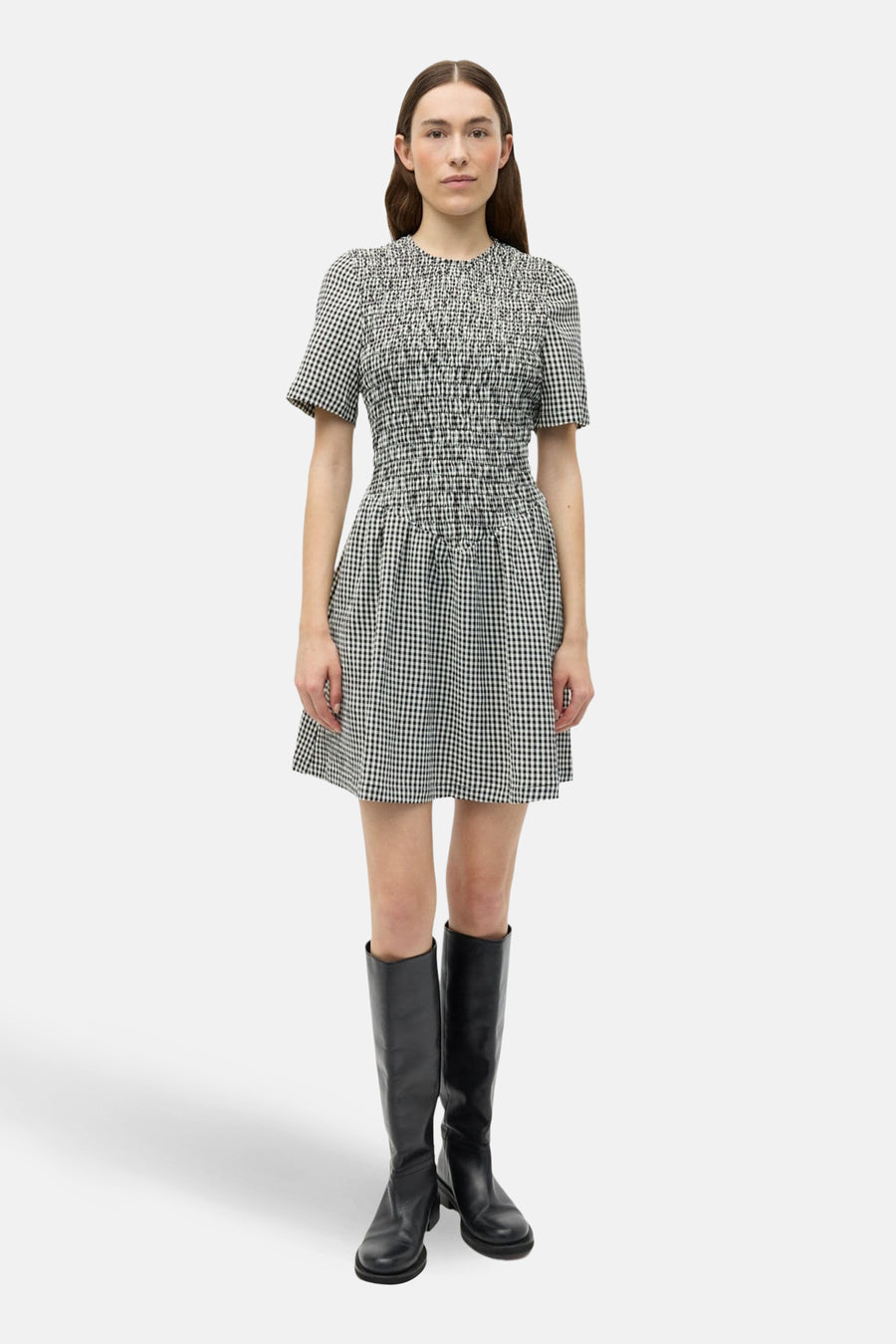 Robe à manches courtes - blanc - ENVII