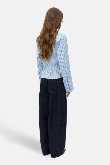 Chemise à manches longues - bleu