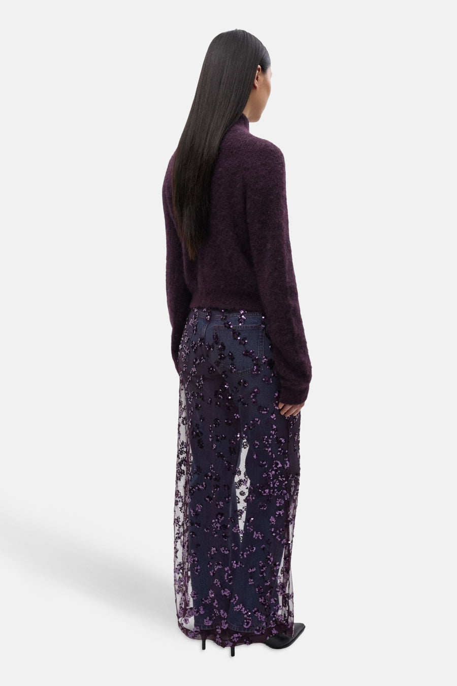 Jupe longue - violet - ENVII - 4