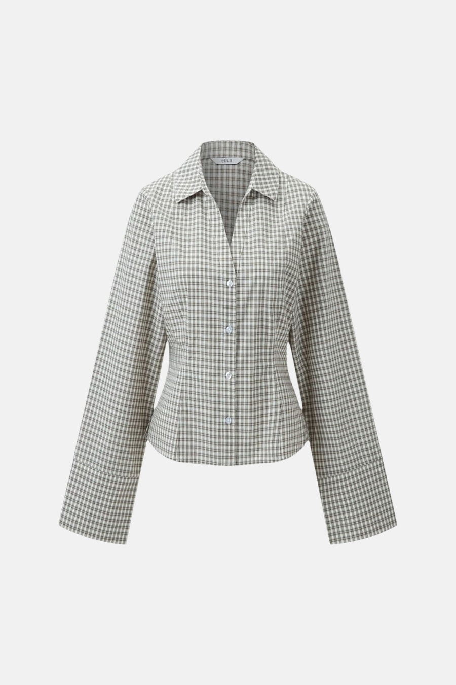 Chemise à manches longues - beige