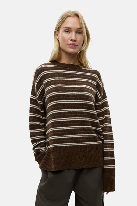 Pull col O brun - ENVII