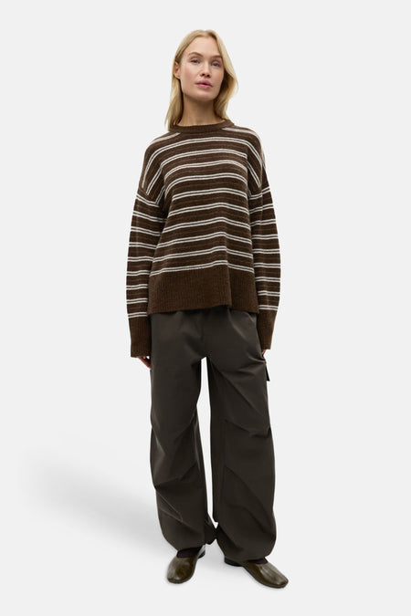 Pull col O brun - ENVII