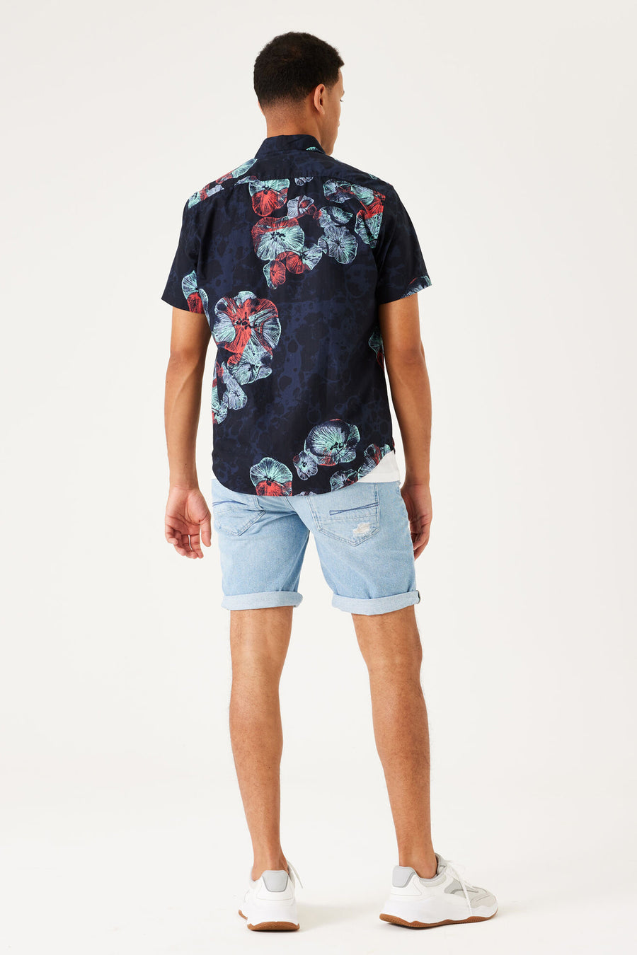 Chemise (manches courtes) bleu - GARCIA - GARCIA