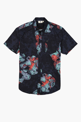 Chemise (manches courtes) bleu - GARCIA - GARCIA