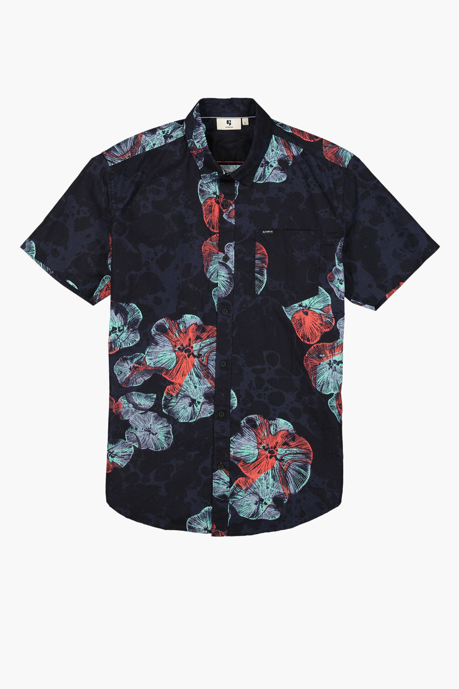 Chemise (manches courtes) bleu - GARCIA - GARCIA