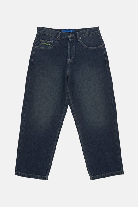 DOUBLE THAT - dark blue denim