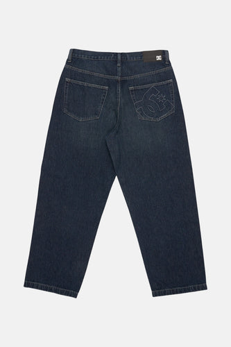 DOUBLE THAT - dark blue denim