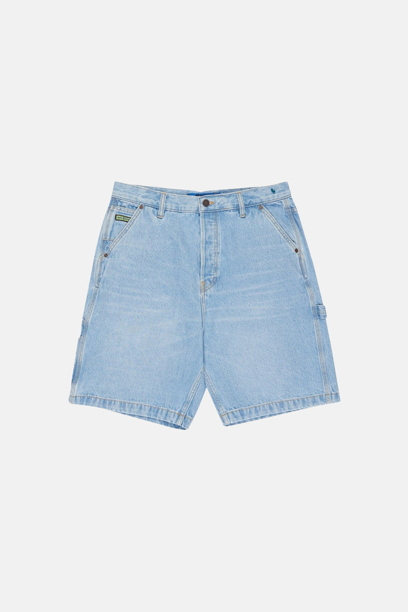 Short - light blue denim