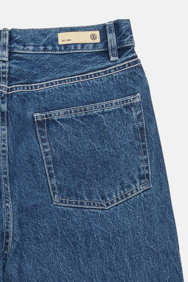 Jeans wide Mid blue denim - ELEMENT