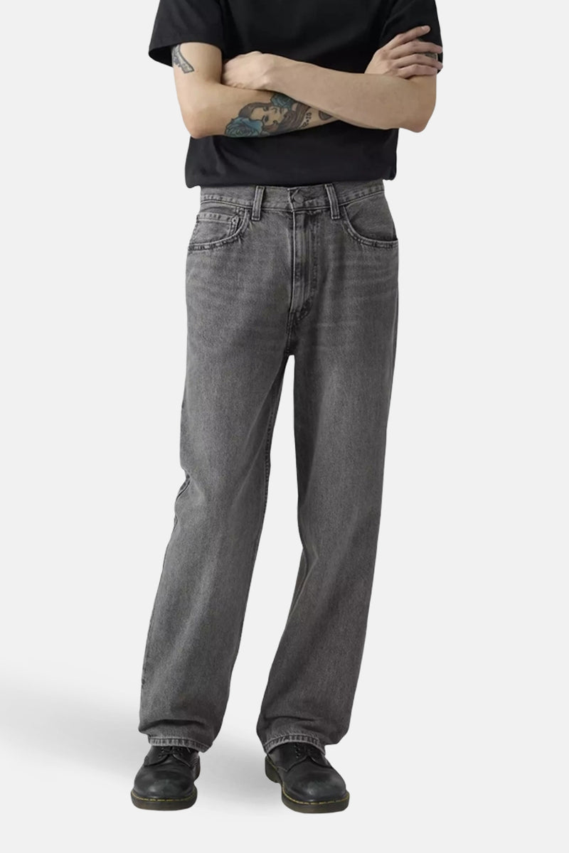 Jeans wide mid grey denim - ELEMENT