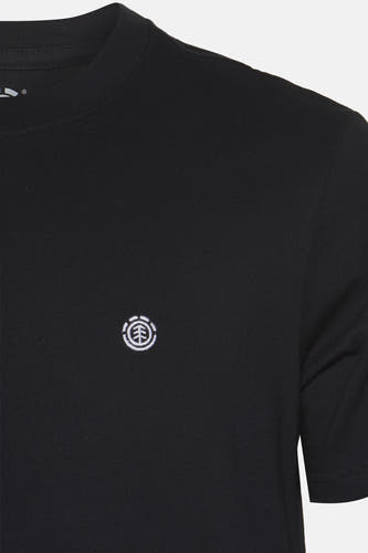 Zwart T-shirt met korte mouwen van ELEMENT, met klein logo op de borst.