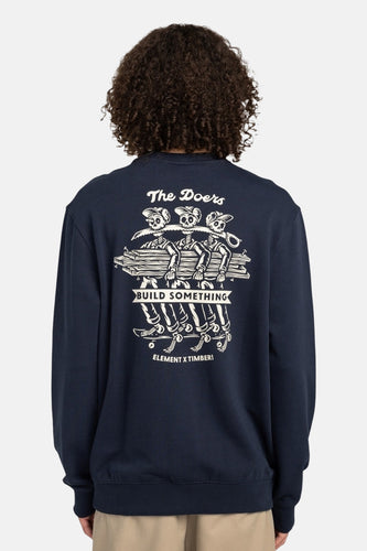 Sweat col O bleu - ELEMENT