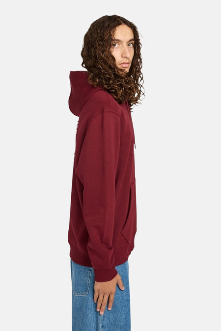Sweat à capuche Rouge - ELEMENT