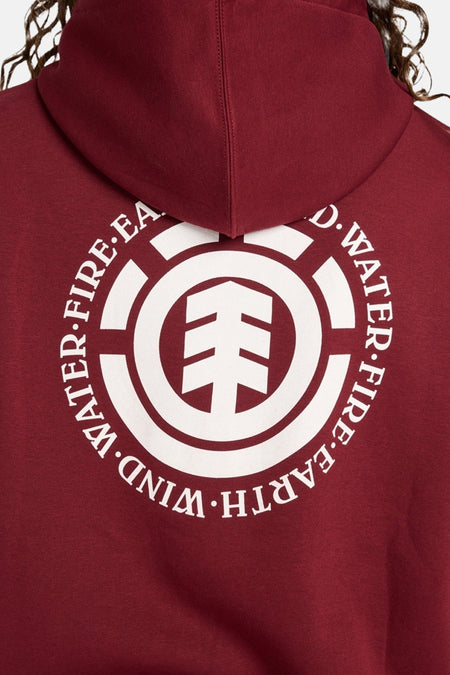 Sweat à capuche Rouge - ELEMENT